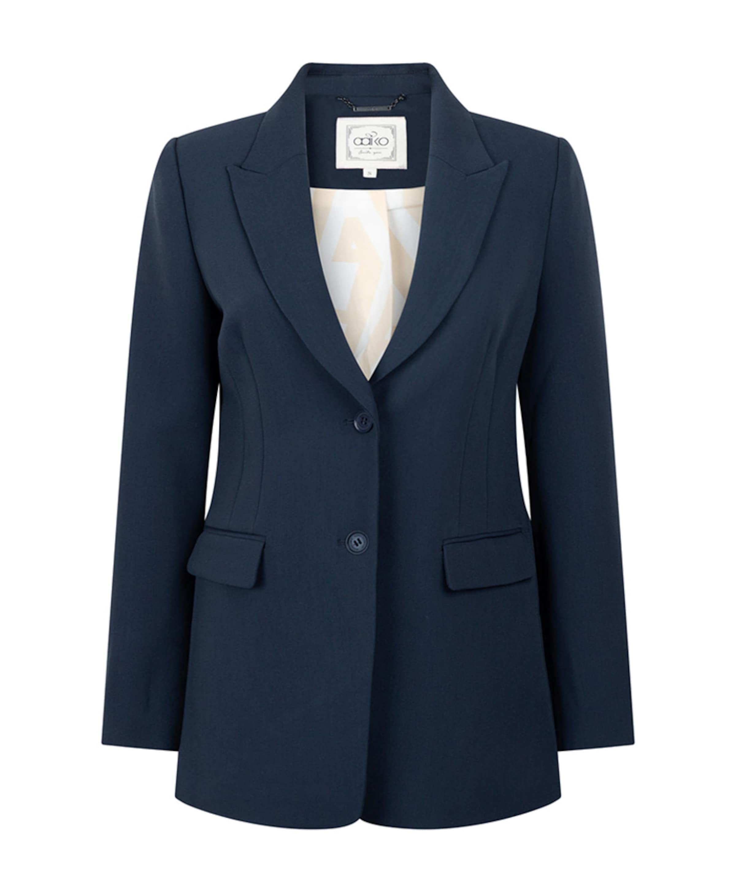Dames blazer blauw