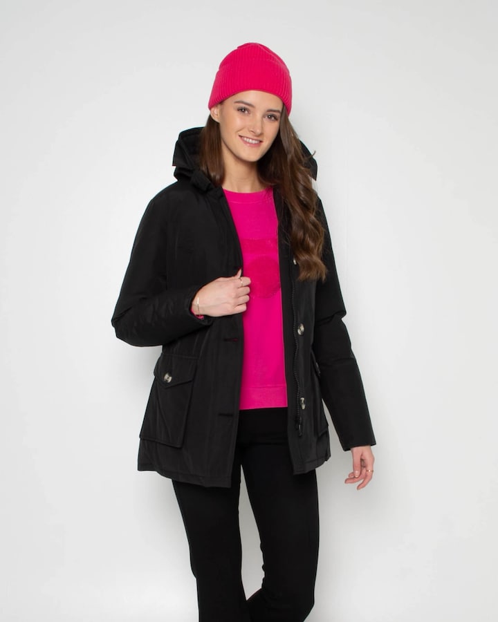 Dames jas zwart