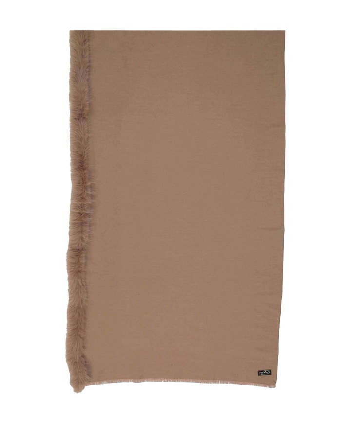 Dames sjaal beige