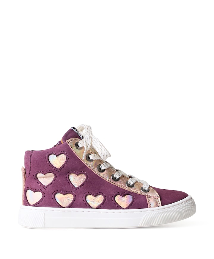 meisjes veterschoenen bordeaux