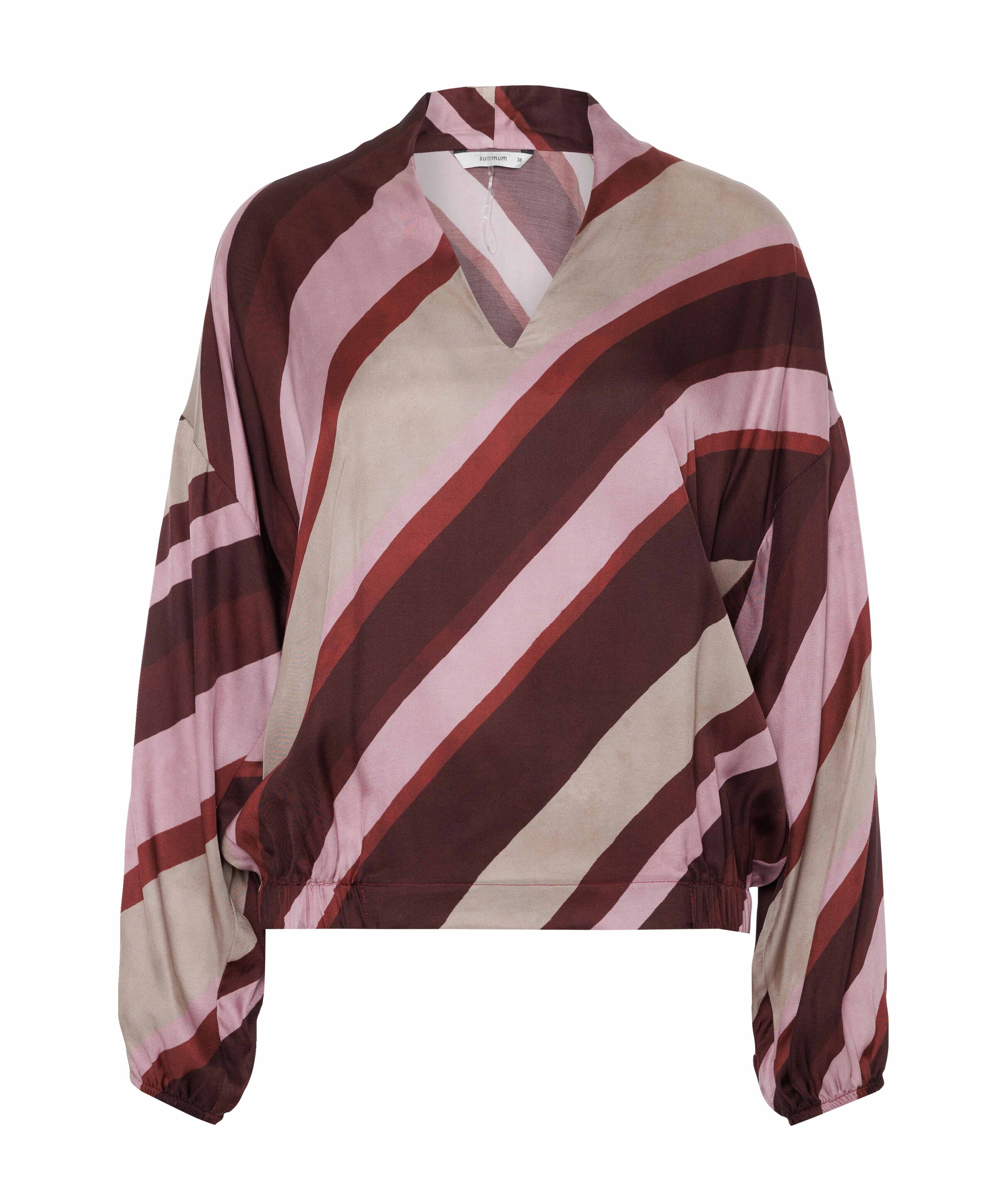 Dames blouse bordeaux