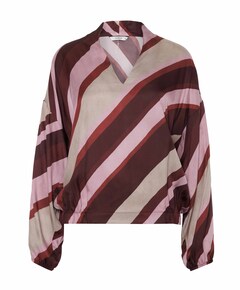 Dames blouse bordeaux