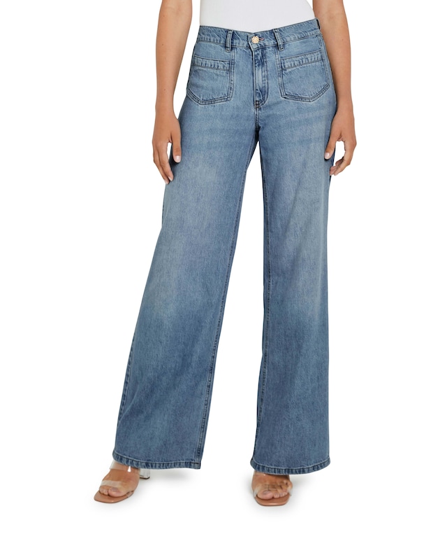 Mira (Pocket) - Daily Denims - D136 jeans blauw