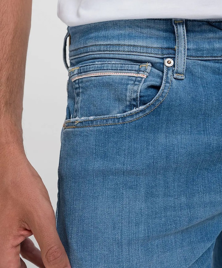 Grover pant heren jeans blauw