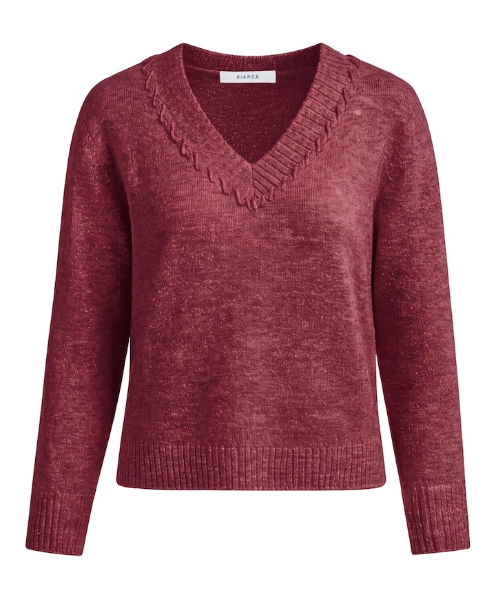 Dames trui bordeaux