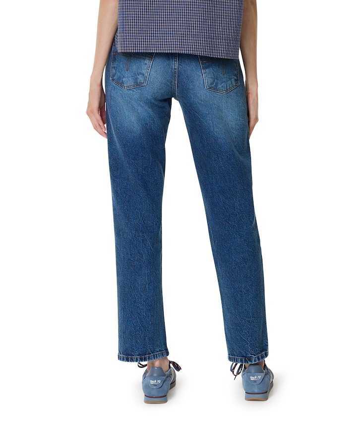 New Dana 8097 Barril True dames jeans blauw