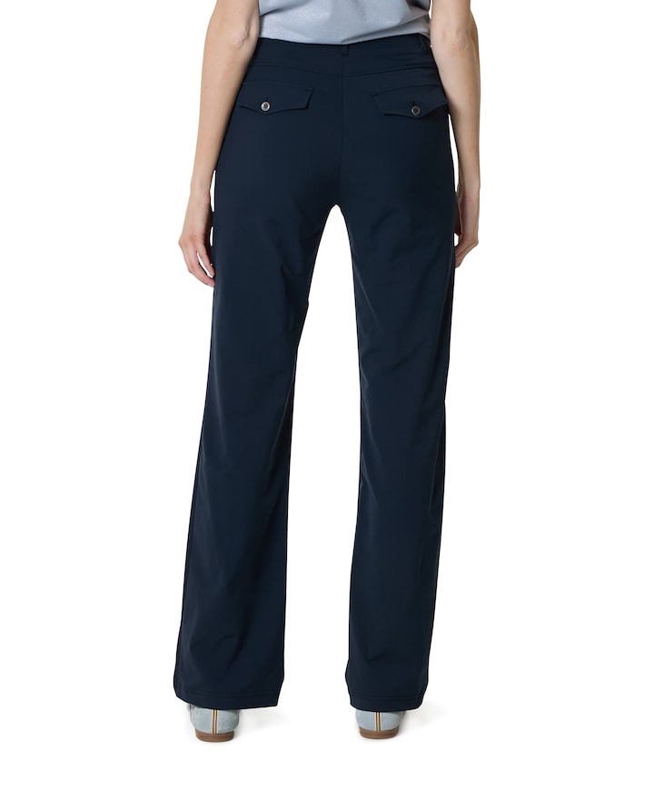 dames broek blauw