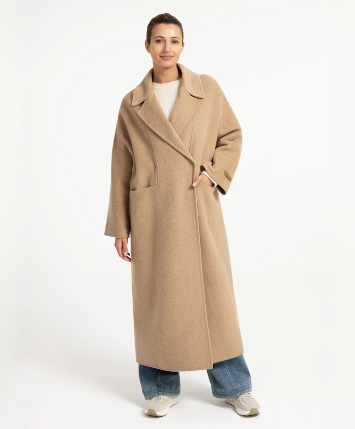 Dames jas beige