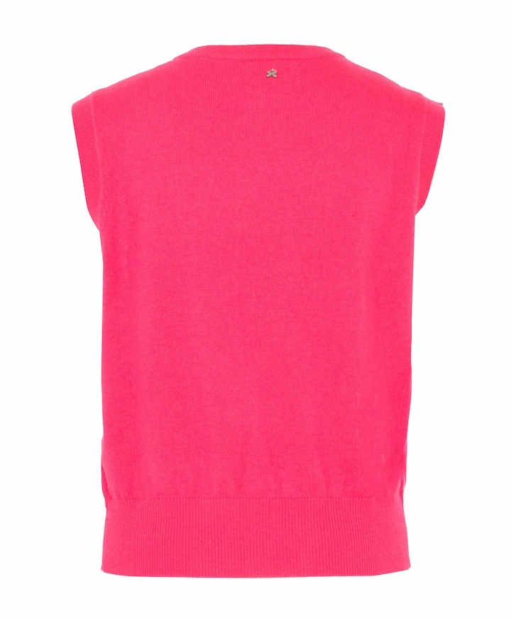 Dames gilet roze