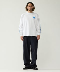 Heren longsleeve wit