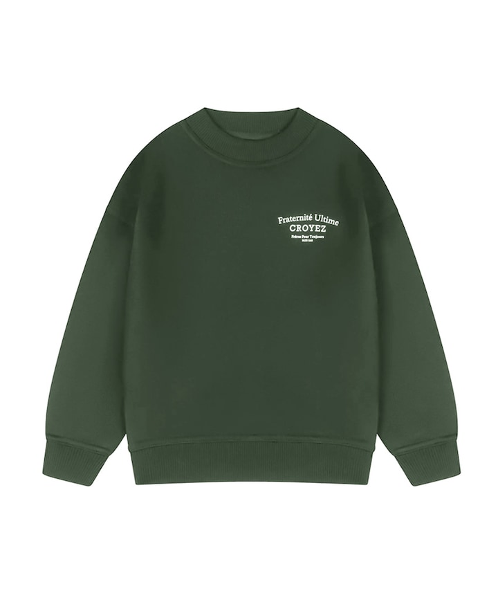 Jongens sweater groen