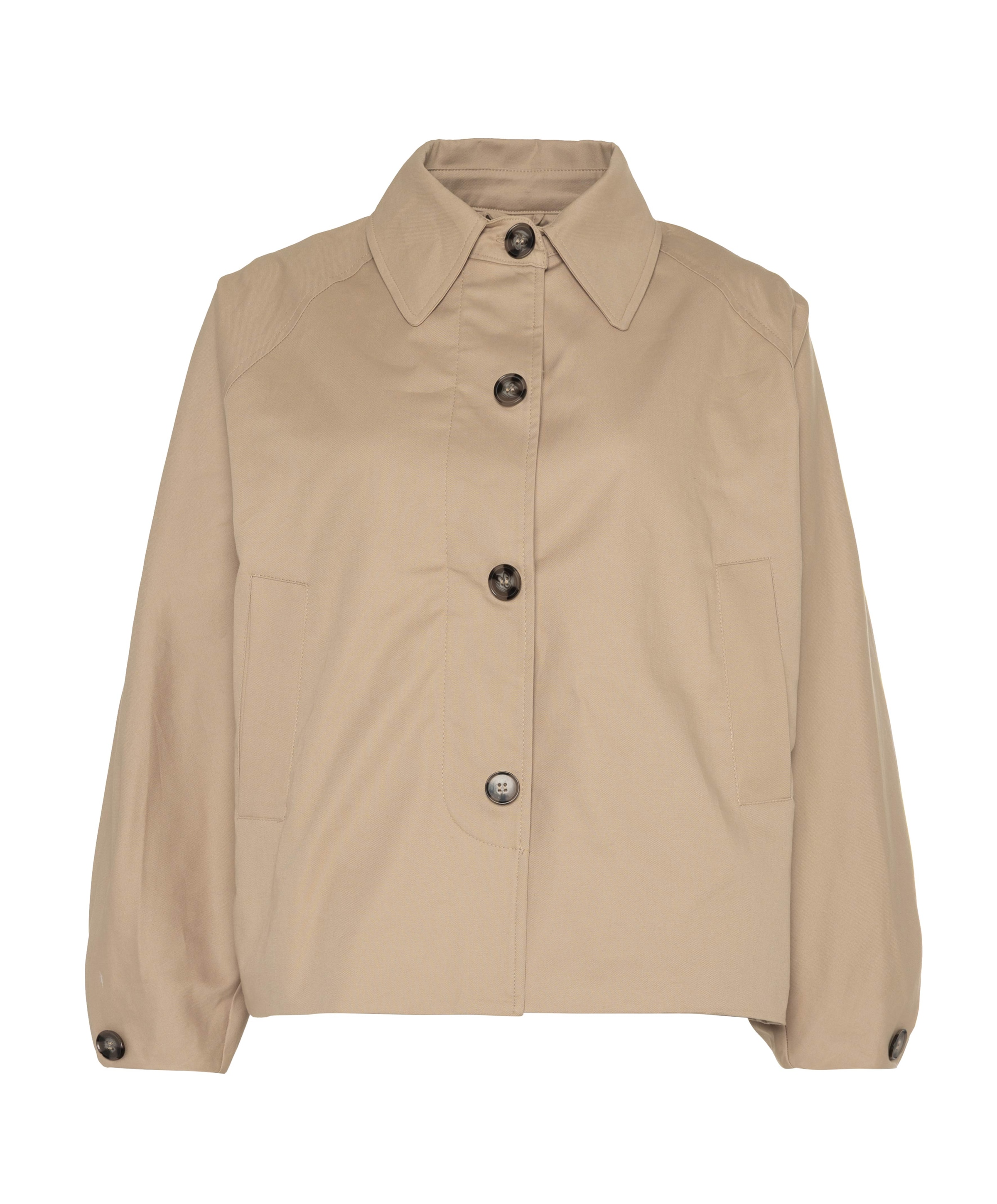 Dames jas beige