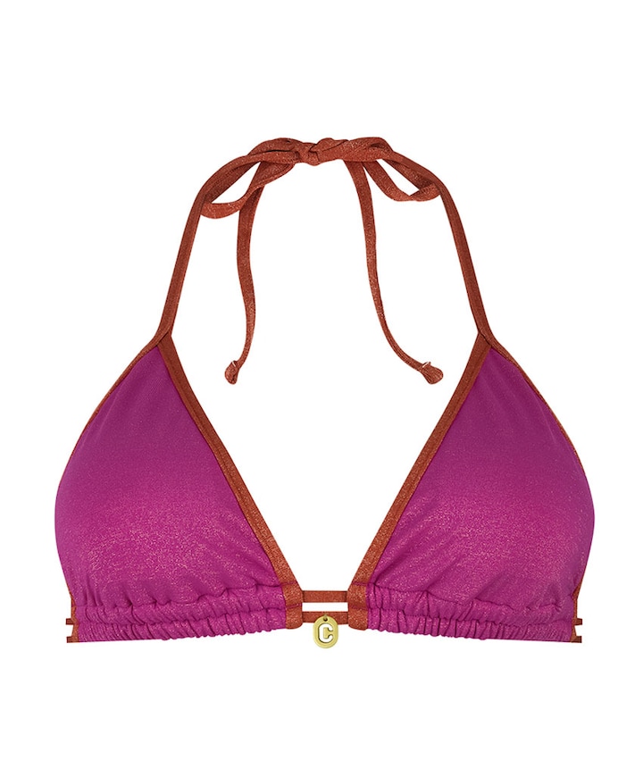 Dames bikinitop roze