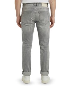 Tapered mens fit heren jeans grijs