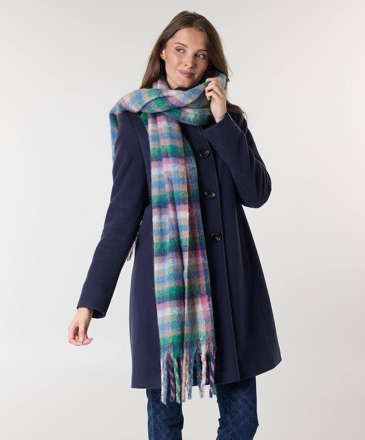 Dames jas blauw