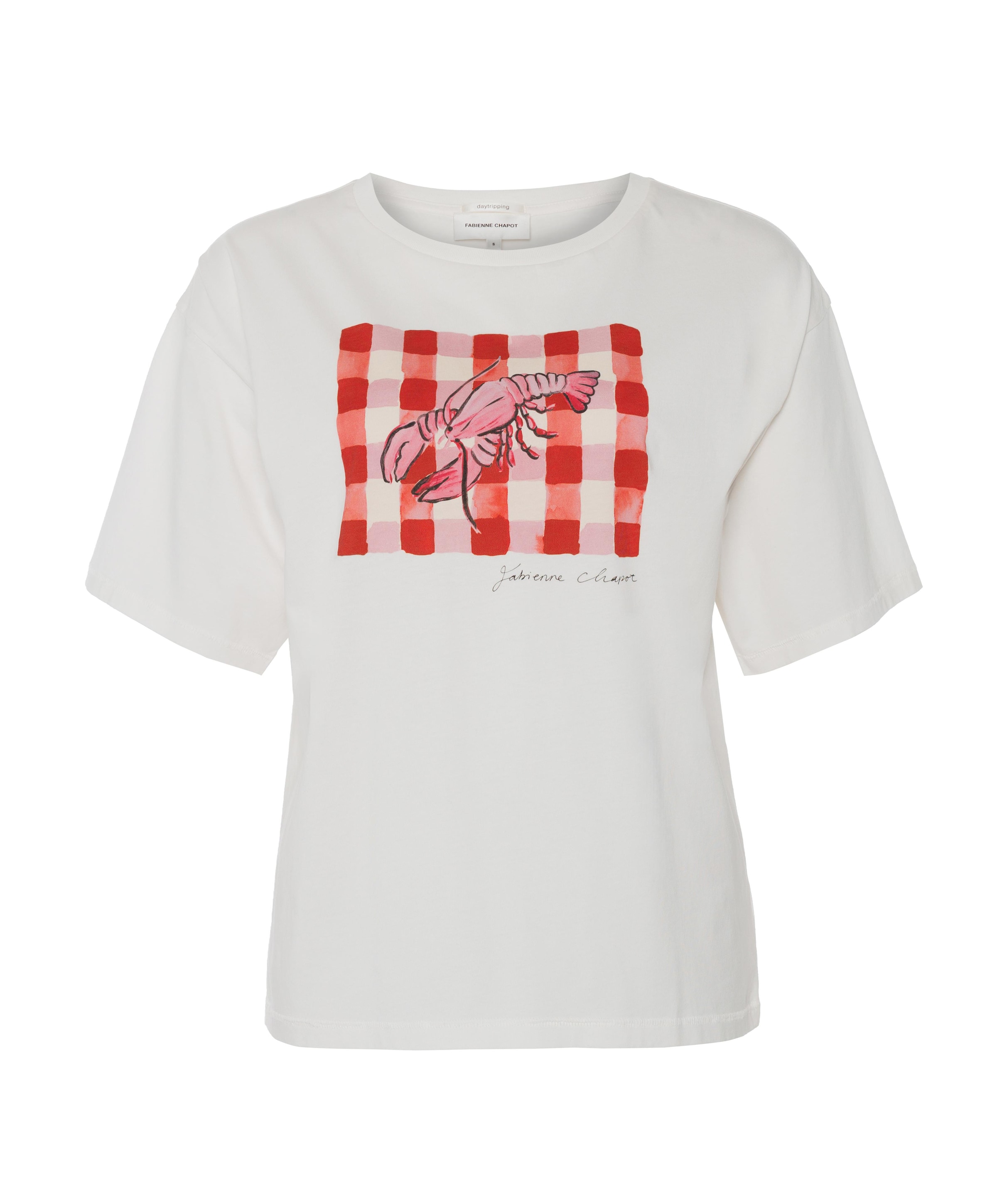 Dames t-shirt ecru