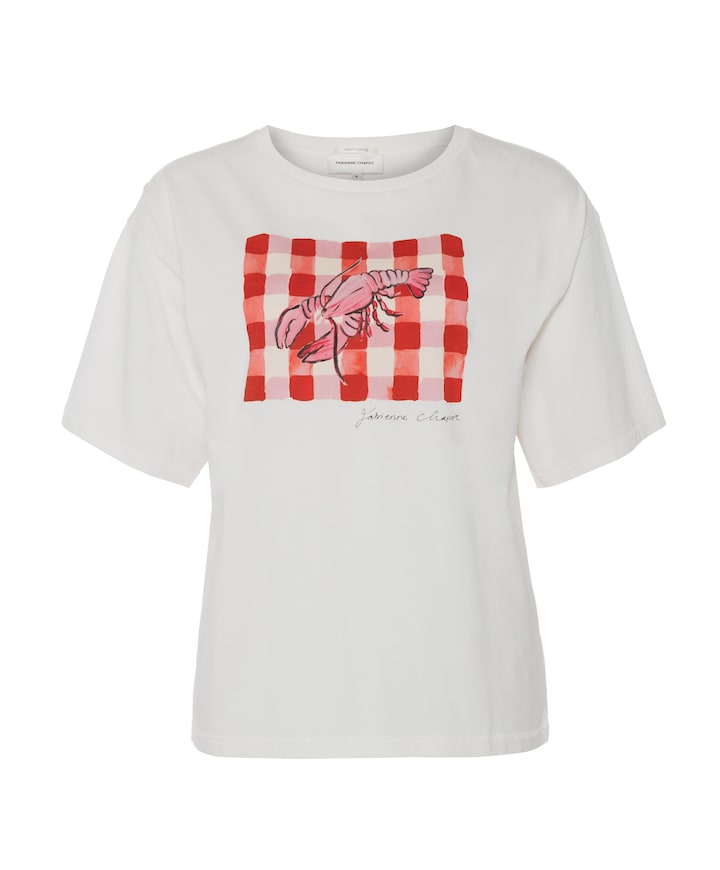 Dames T-shirt ecru