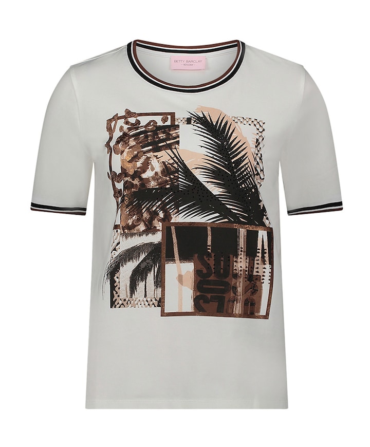 Dames T-shirt ecru