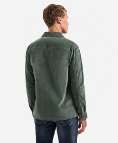Heren overshirt groen