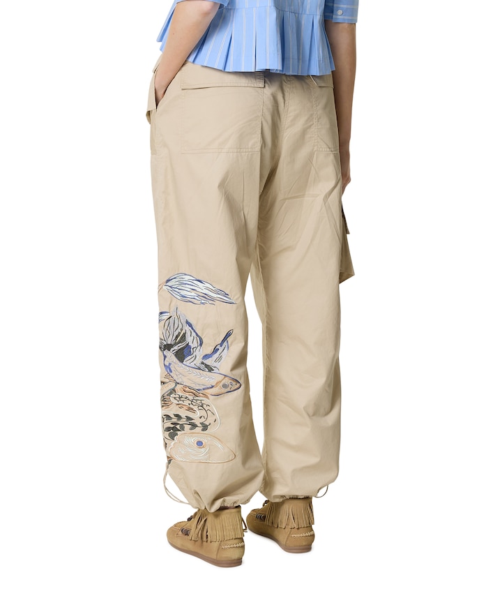 UNFORM dames broek beige