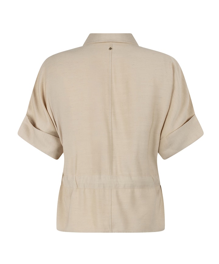 Dames blouse beige