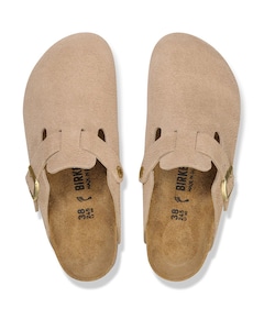 Boston dames clogs beige