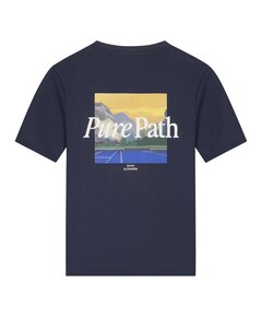 Heren T-shirt blauw