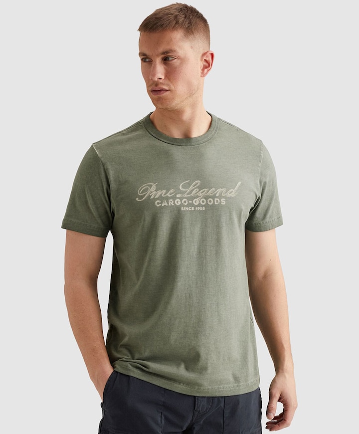 Heren T-shirt groen