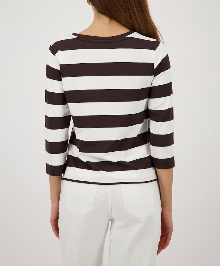 Dames longsleeve bruin