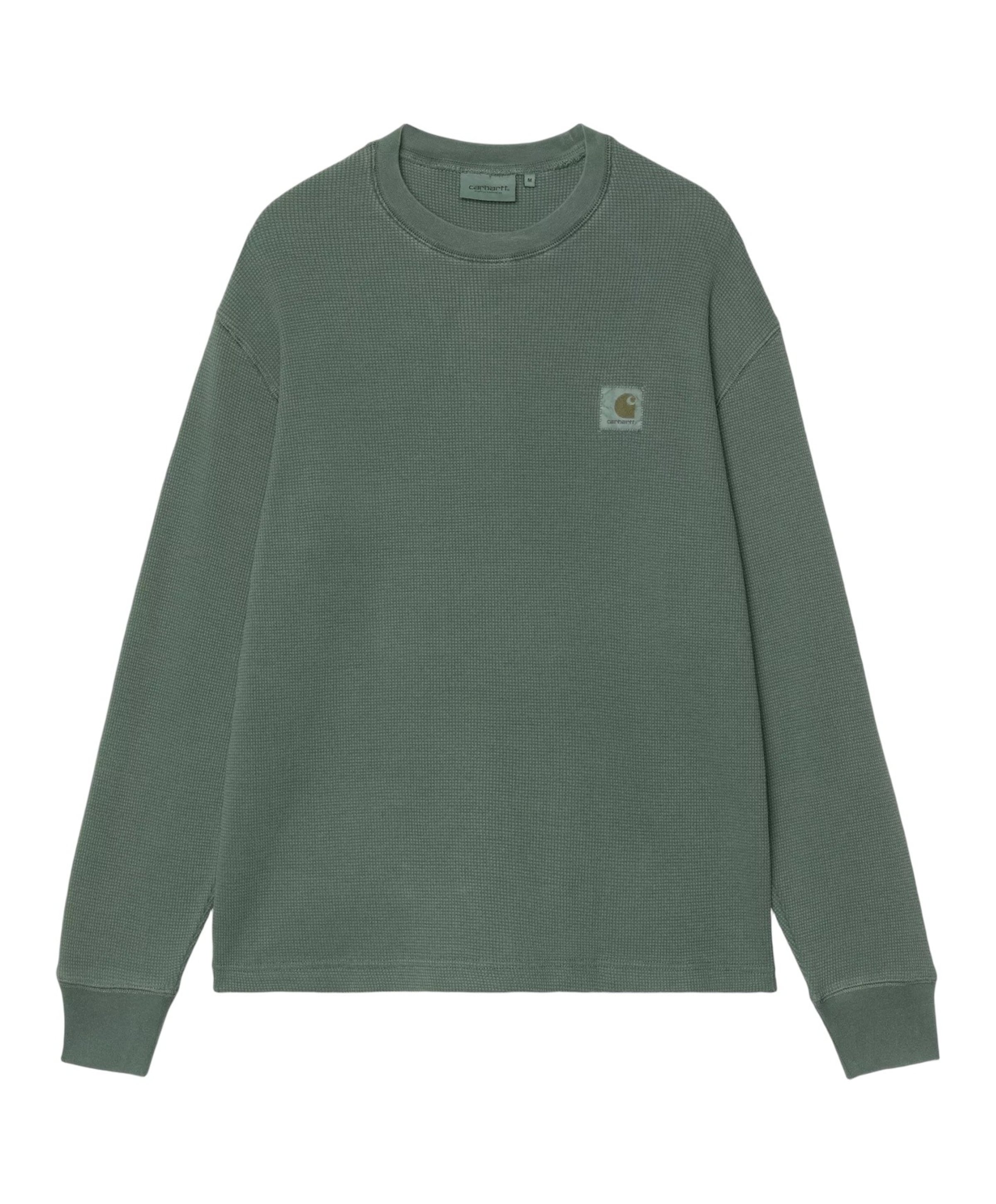 Heren longsleeve groen