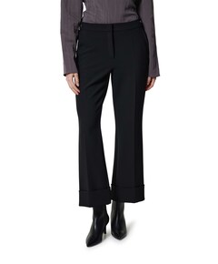 France cropped dames broek zwart
