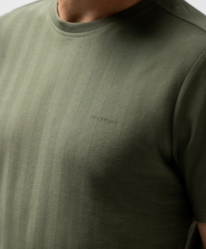 Heren T-shirt groen