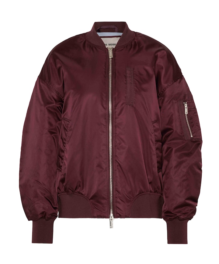 Dames jas bordeaux