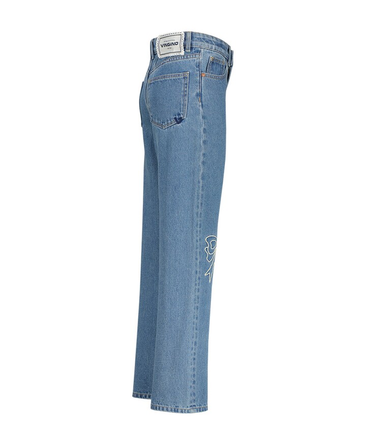 Cato Bow jeans blauw