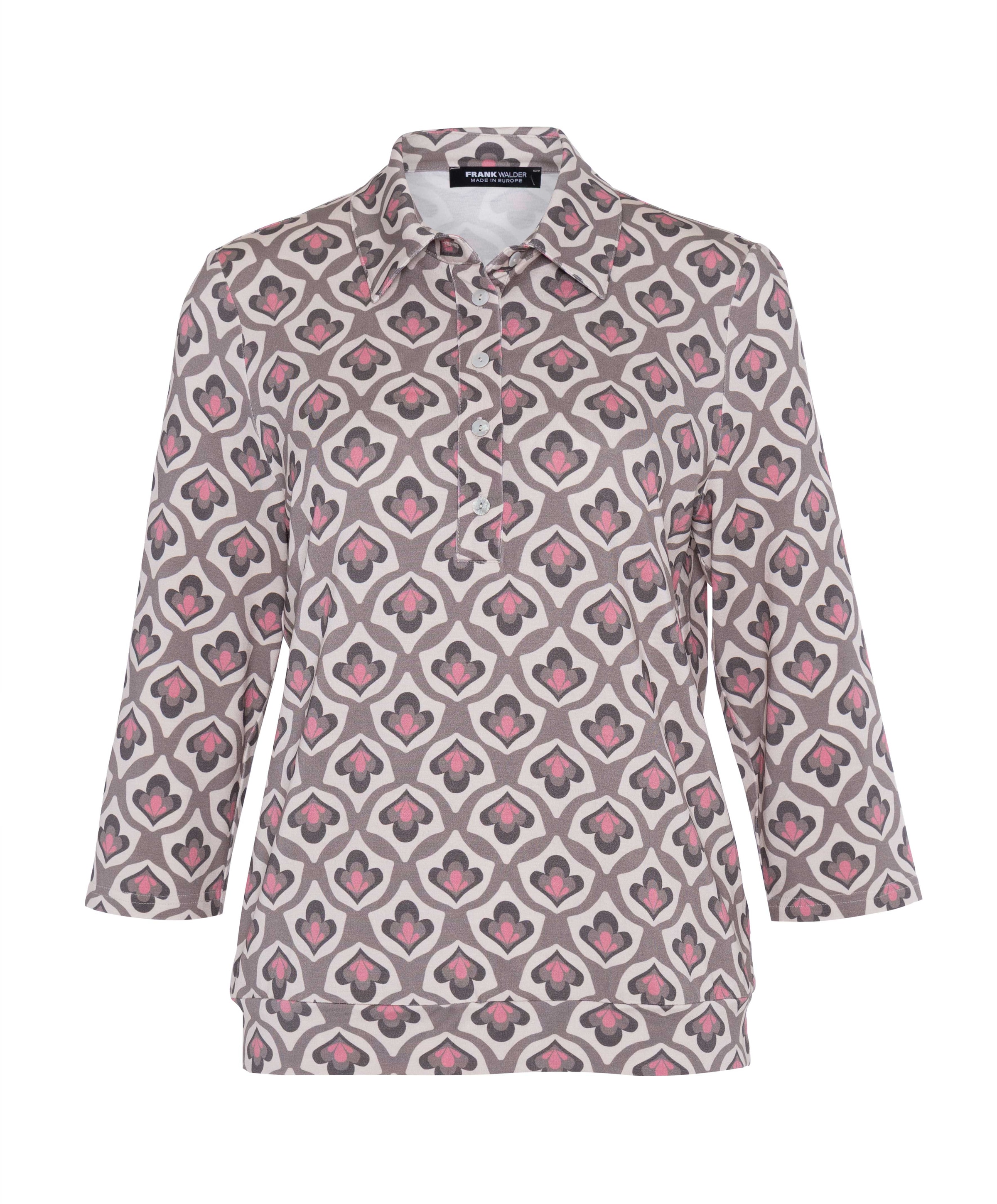 Dames polo beige