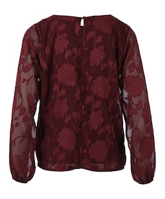 Dames blouse bordeaux