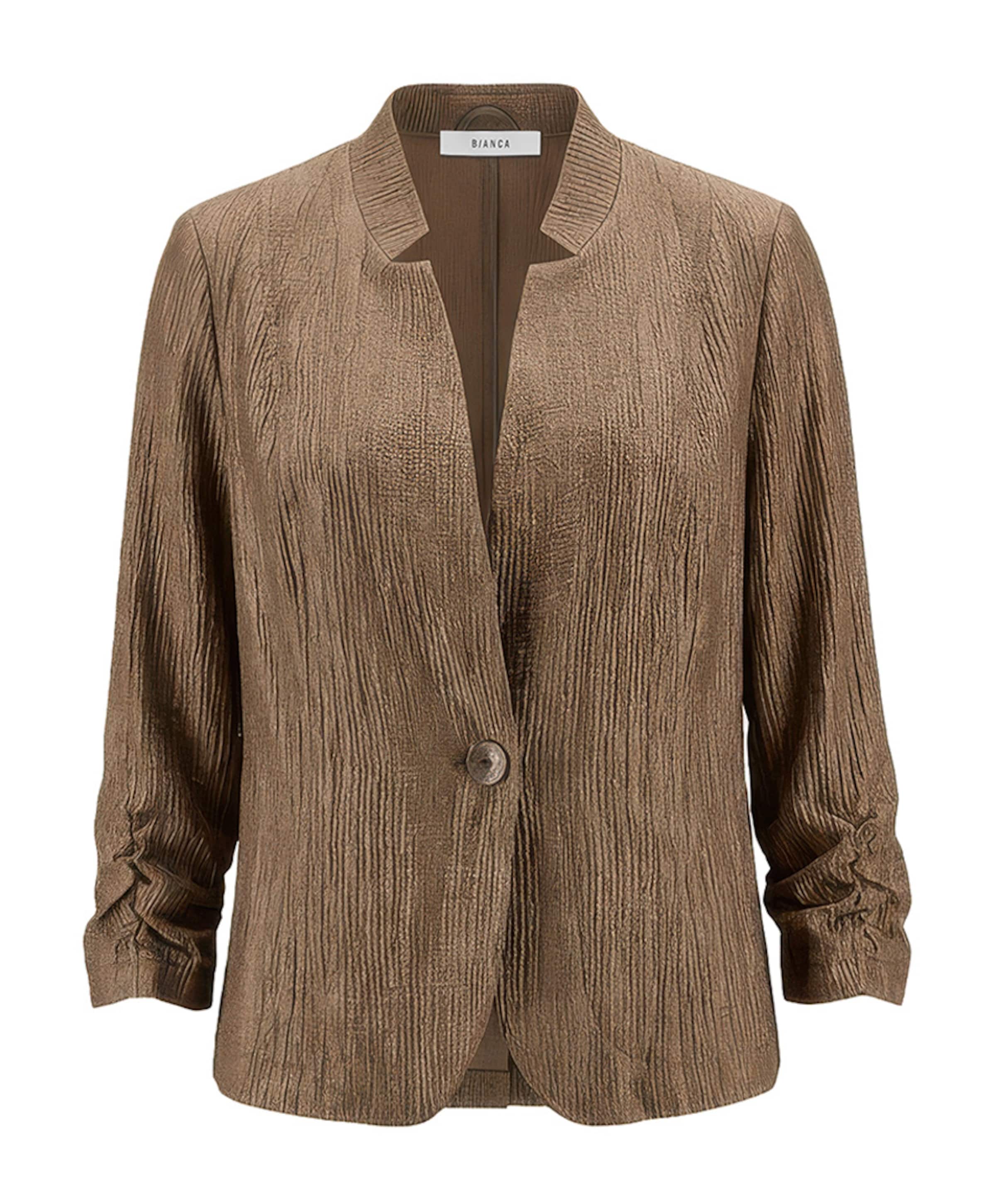 Dames blazer bruin
