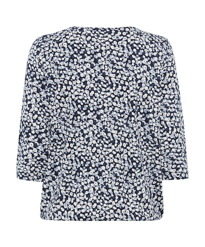 Dames longsleeve blauw