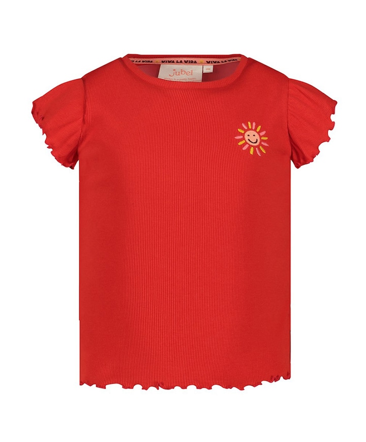 Meisjes T-shirt rood