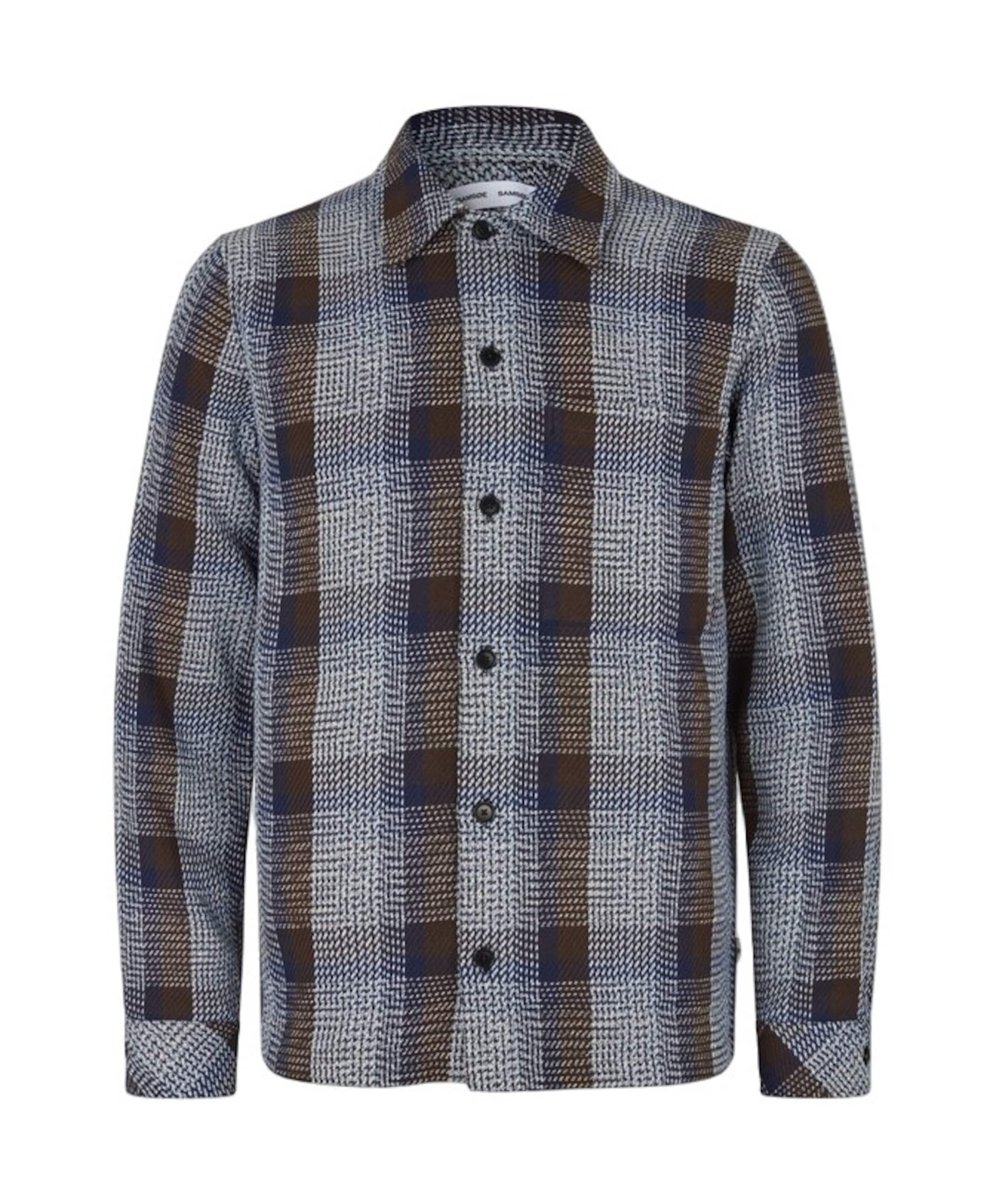 Heren overshirt bruin