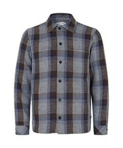 Heren overshirt bruin
