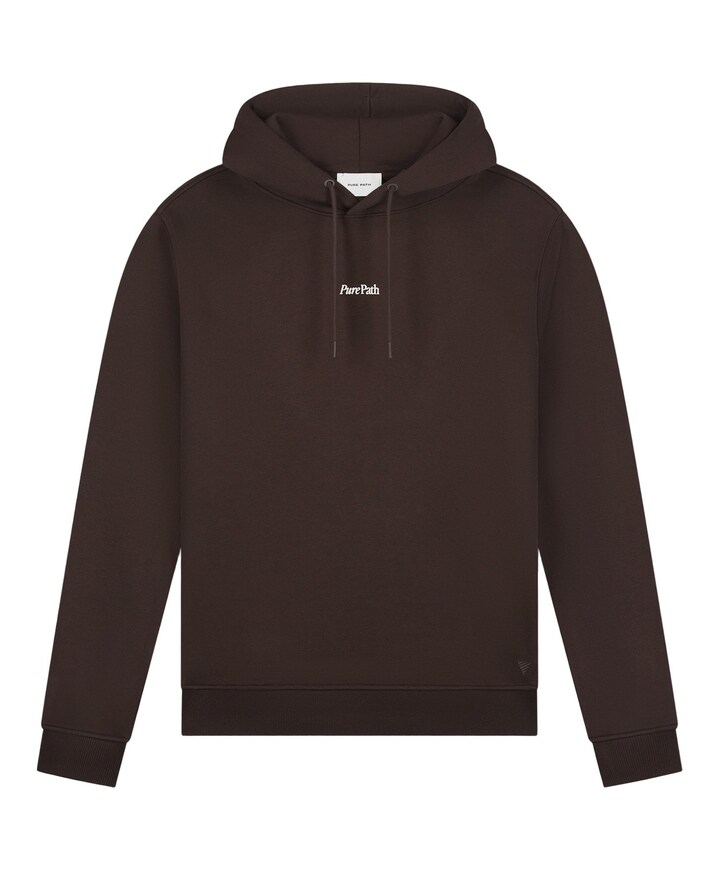 Heren sweater bruin