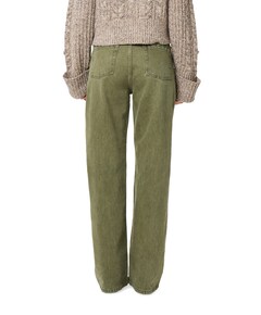 Zoe Boyfriend dames jeans groen