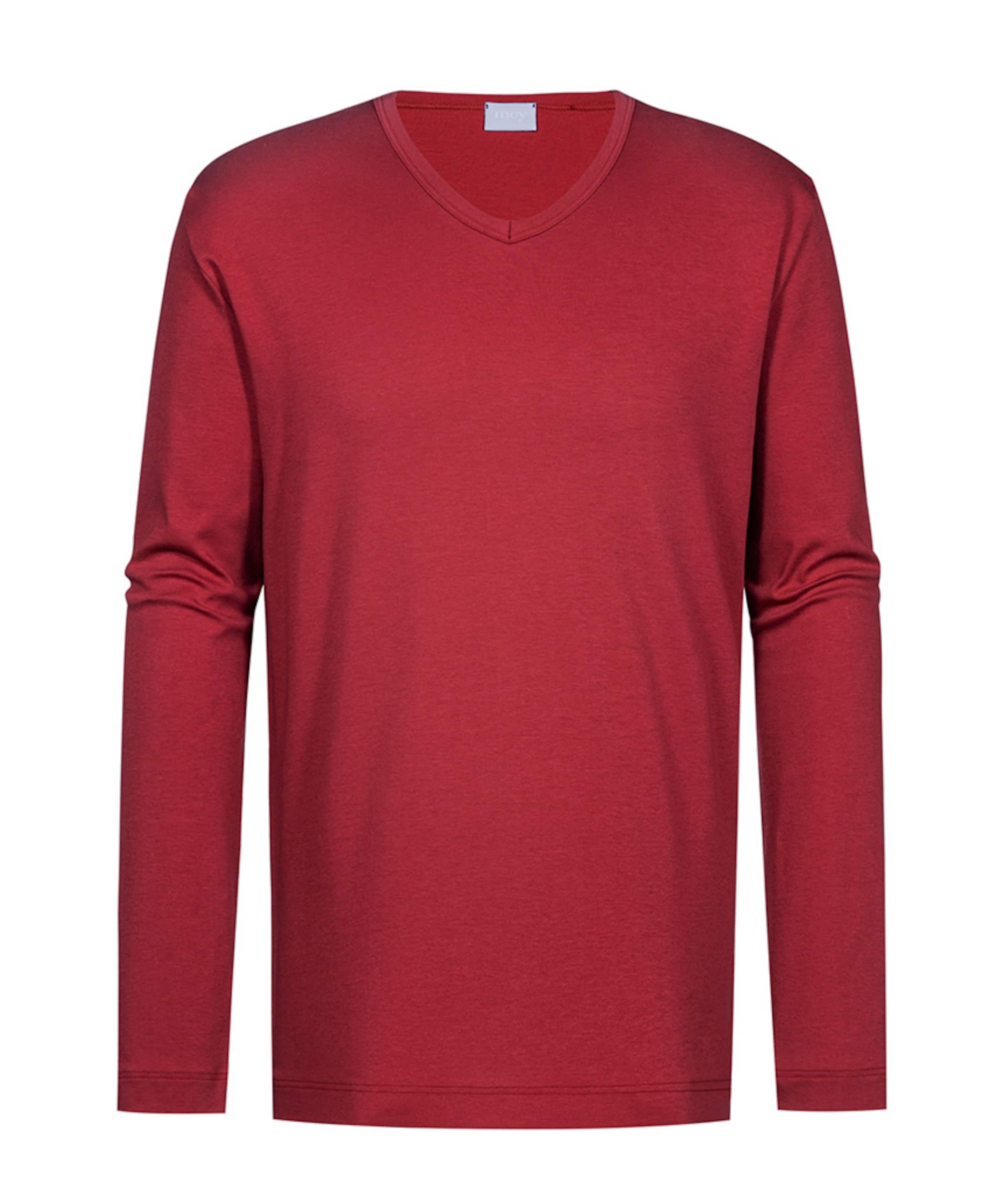 Heren pyjamatop rood