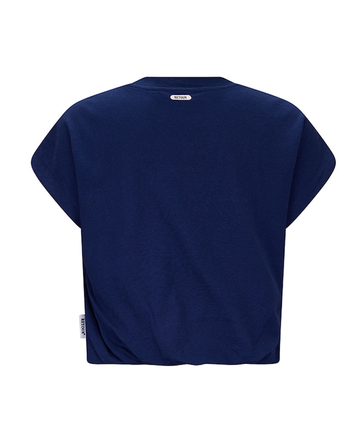 Meisjes t-shirt blauw