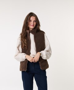 Bodywarmer bruin