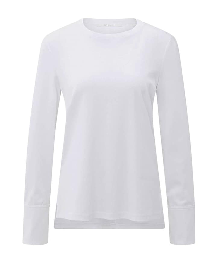 Dames longsleeve wit