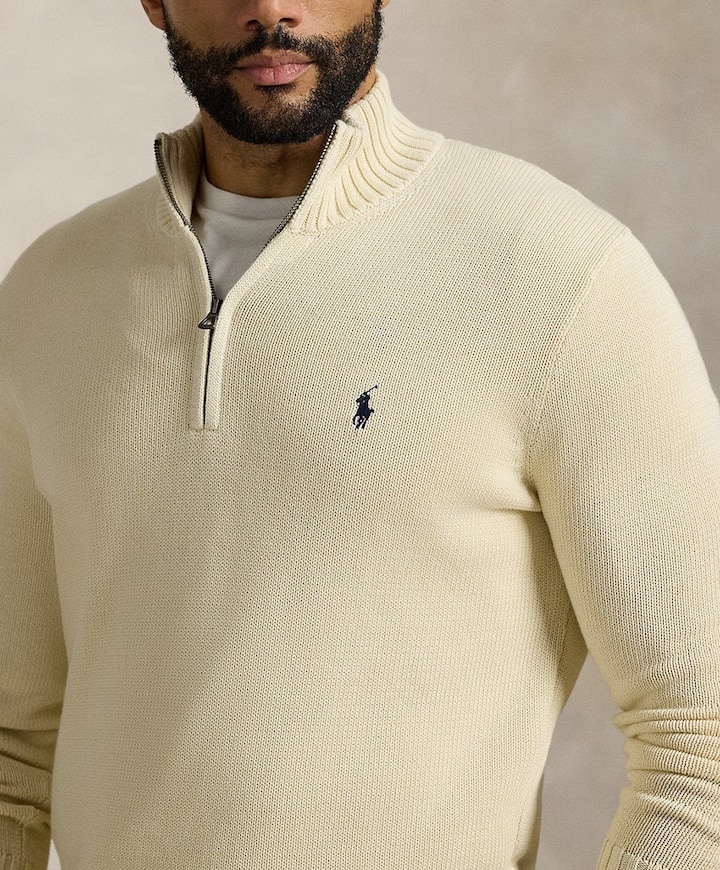 Heren trui beige