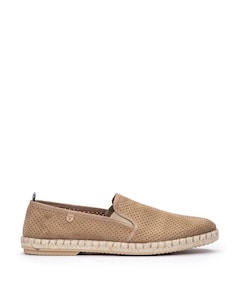 TOM HOLE/MICRO heren sneakers beige