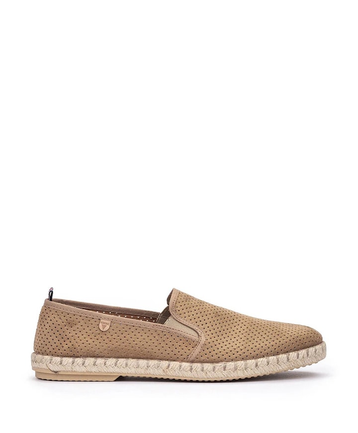 TOM HOLE/MICRO heren sneakers beige